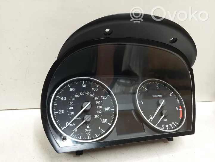 BMW 3 E90 E91 Speedometer (instrument cluster) 102538086