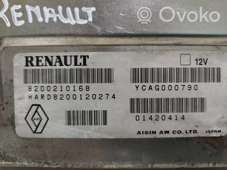 Renault Vel Satis Vaihdelaatikon ohjainlaite/moduuli 8200210168