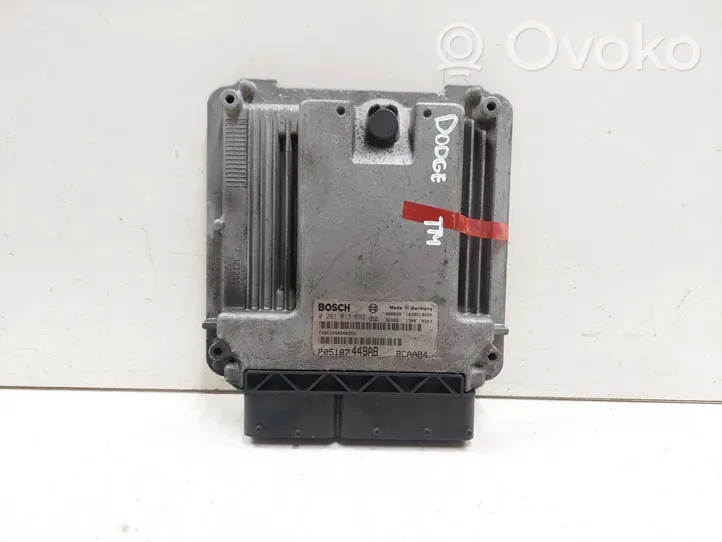 Dodge Caliber Sterownik / Moduł ECU P05187449AB