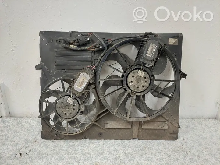 Volkswagen Touareg I Ventilateur de refroidissement de radiateur électrique 0130303922