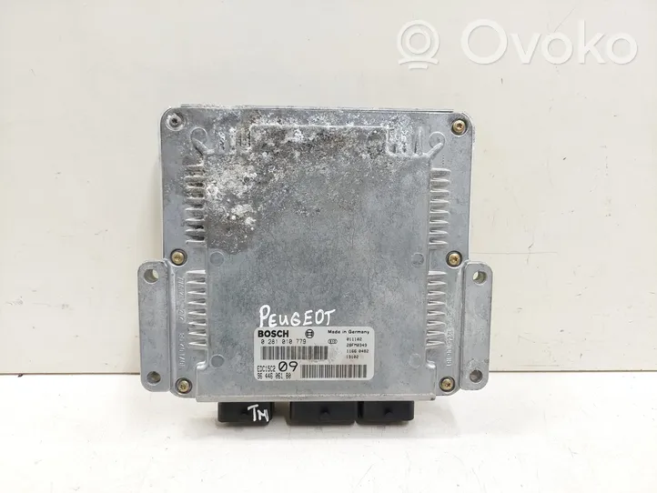 Peugeot 307 Calculateur moteur ECU 9644606180