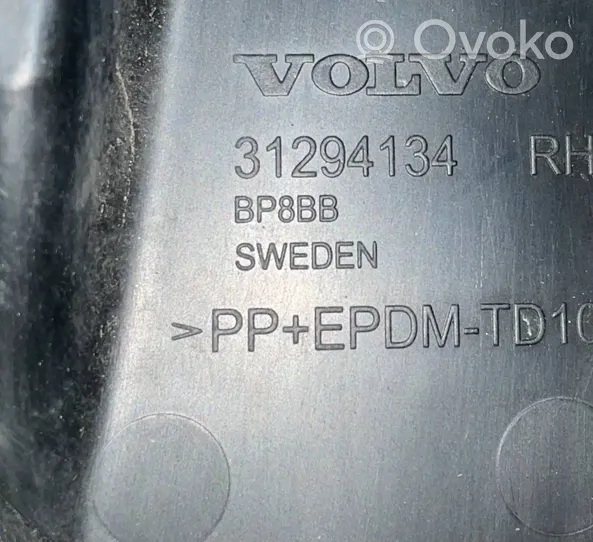 Volvo S60 Kratka dolna zderzaka przedniego 31294134