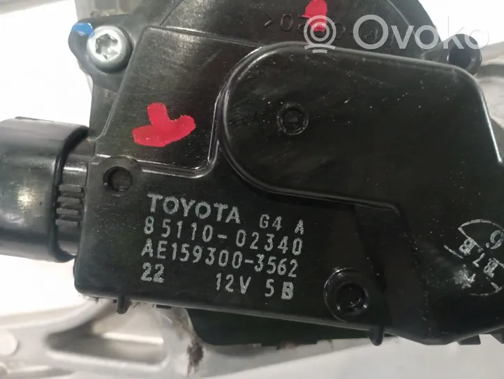 Toyota Auris E180 Motorino del tergicristallo 8511002340