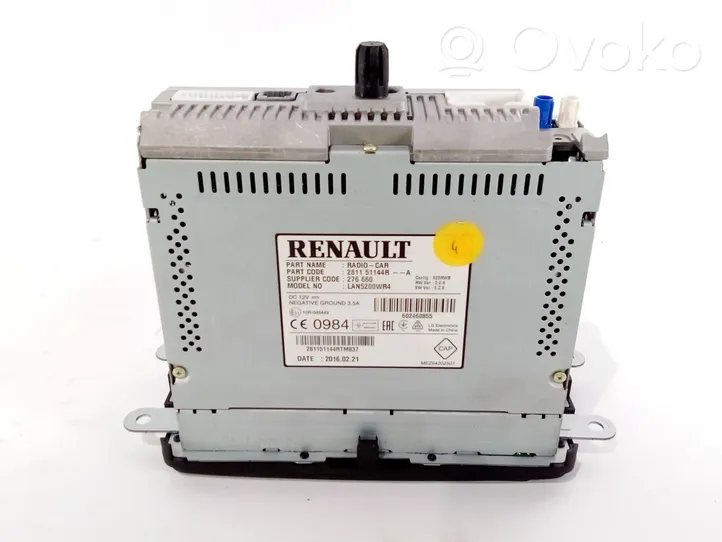 Renault Captur Hi-Fi-äänentoistojärjestelmä 281151144r