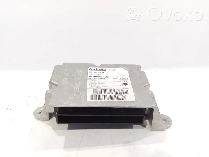 Renault Modus Module de contrôle airbag 8200963406