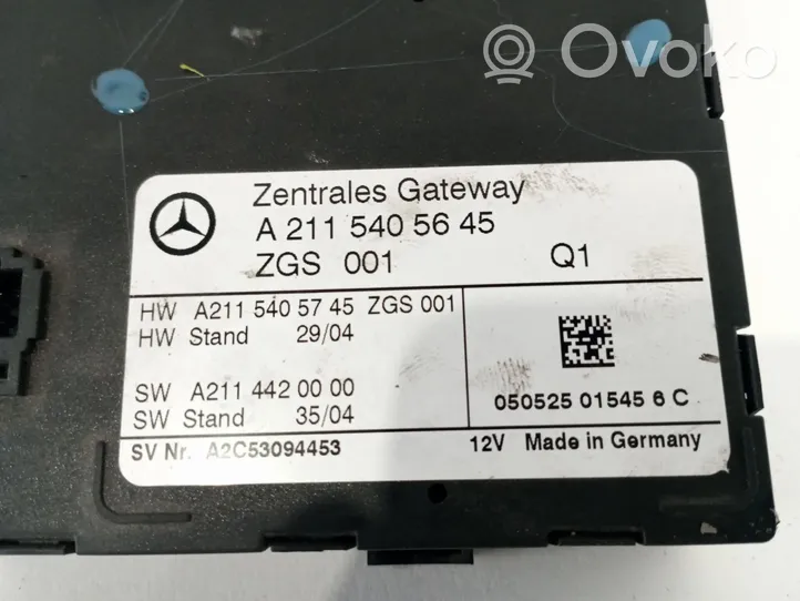 Mercedes-Benz E AMG W210 Vārtu vadības bloks A2115405645