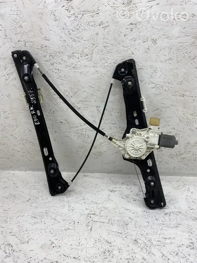 BMW 3 E90 E91 Front door window regulator with motor 7060265