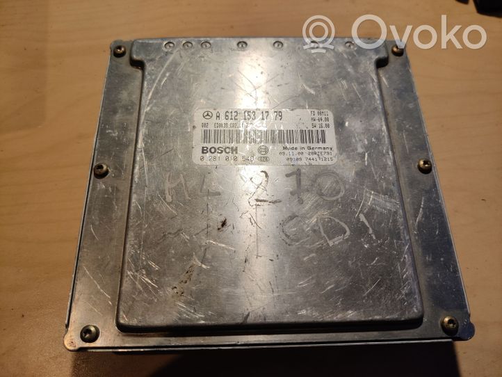 Mercedes-Benz ML W163 Sterownik / Moduł ECU A6121531779