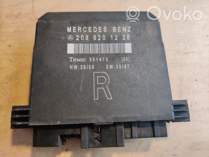 Mercedes-Benz C W202 Oven ohjainlaite/moduuli 2088201226