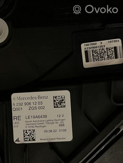 Mercedes-Benz SL R232 Lampy przednie / Komplet A2329061103