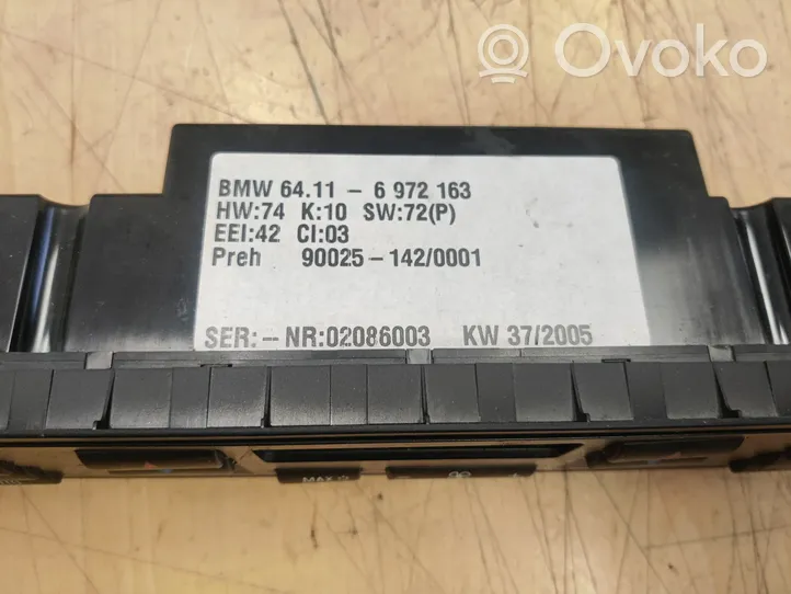 BMW X5 E53 Panel klimatyzacji 64116972163