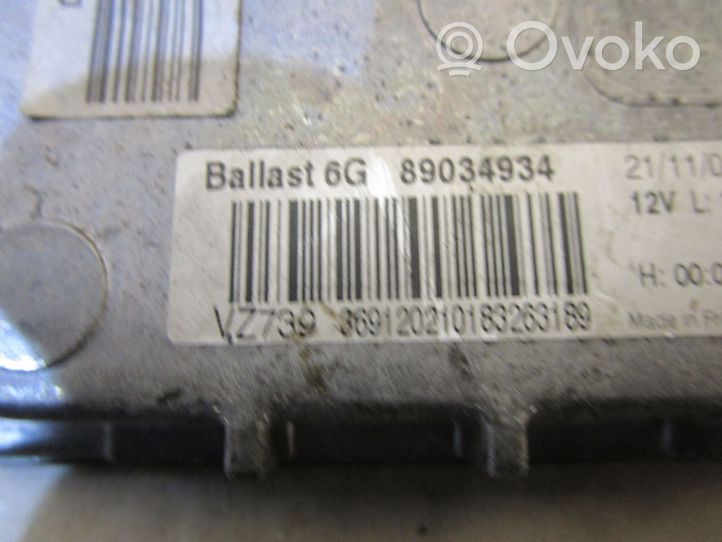 Citroen C5 Xenon-valojen ohjainlaite/moduuli 89034934