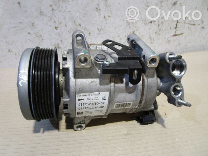 Opel Grandland X Ilmastointilaitteen kompressorin pumppu (A/C) 9827529180