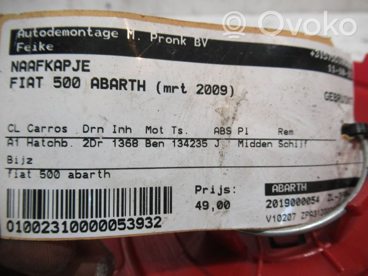 Fiat 500 Abarth Alkuperäinen pölykapseli 