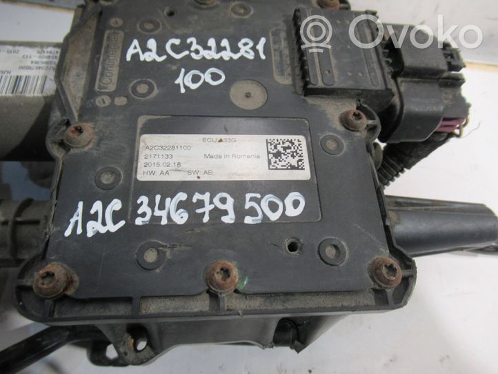 Opel Zafira C Module de commande de frein à main 13386364