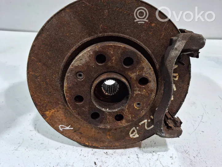 Opel Corsa D Front wheel hub spindle knuckle 55703153