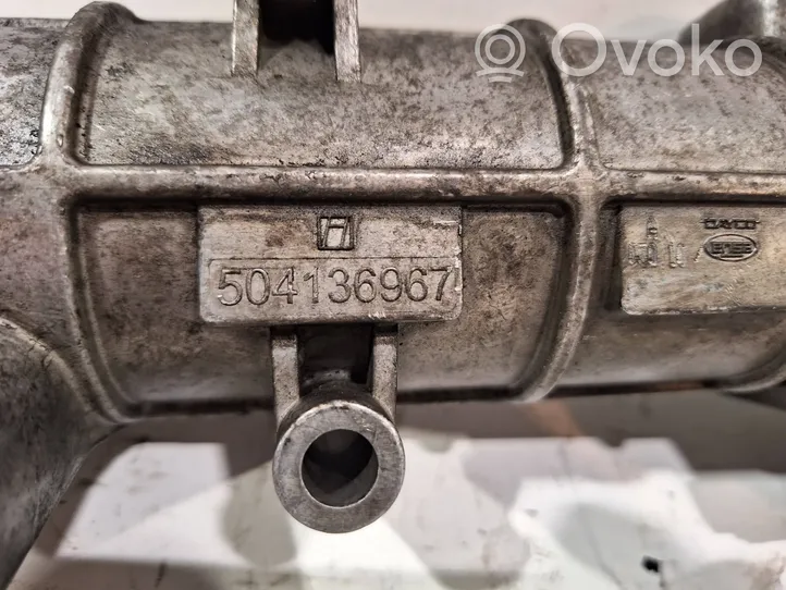 Fiat Ducato EGR valve cooler 504136967