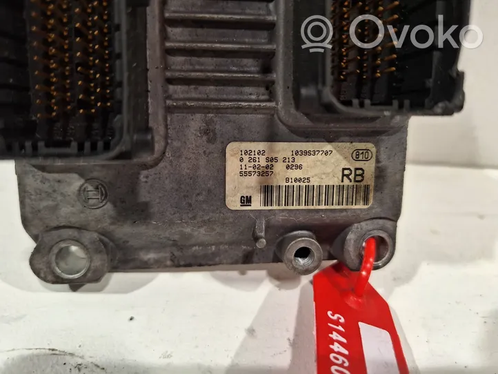 Opel Corsa D Unité de commande, module ECU de moteur 0261505213