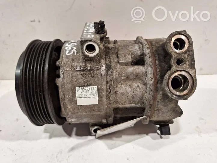 Fiat Grande Punto Air conditioning (A/C) compressor (pump) 55703917