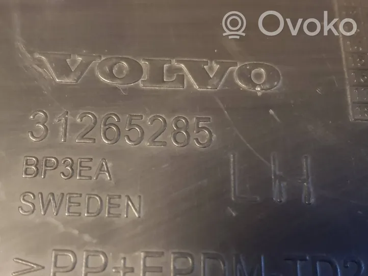 Volvo V60 Uchwyt / Mocowanie zderzaka tylnego 31265285