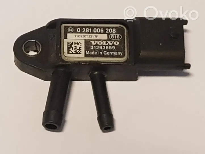 Volvo XC60 Sensore di pressione dei gas di scarico 31293659