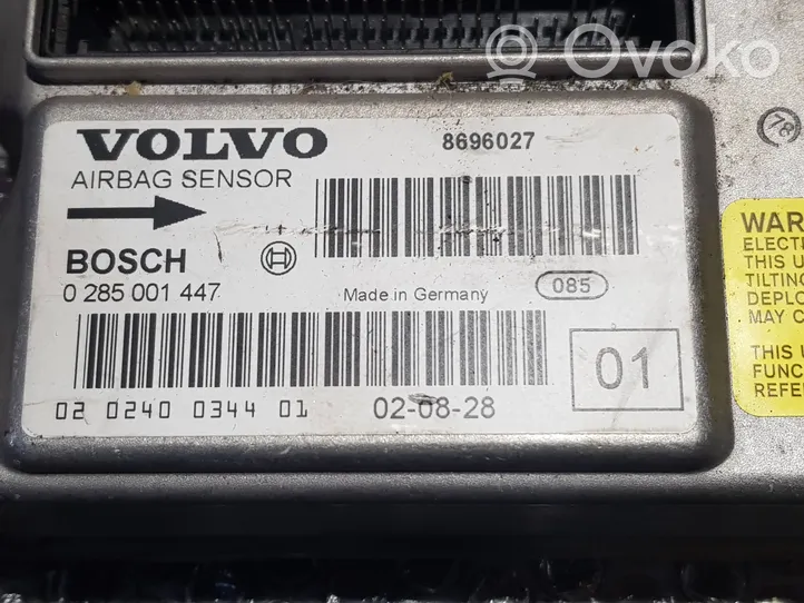 Volvo XC90 Sterownik / Moduł Airbag 8696027