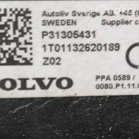 Volvo V40 Jalankulkijan turvatyyny P31305431