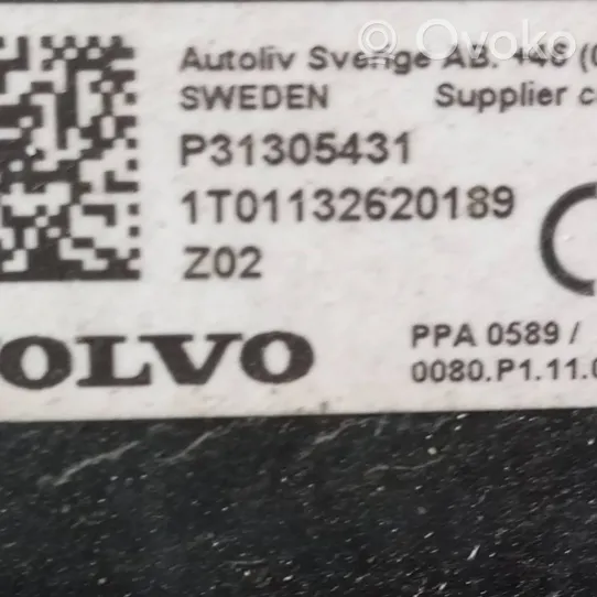 Volvo V40 Pesčiųjų oro pagalvė P31305431