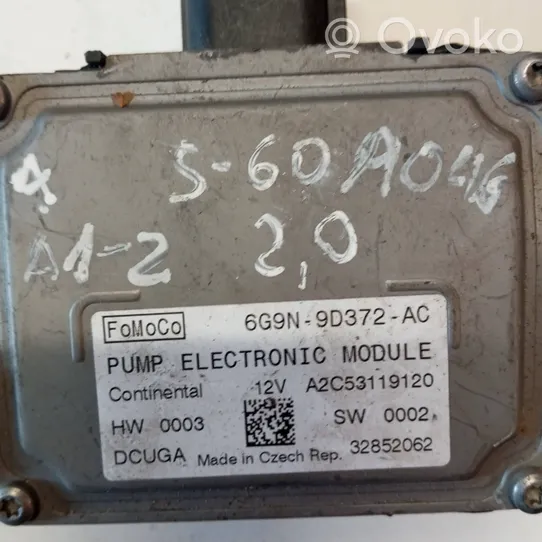 Volvo S60 Fuel injection pump control unit/module 6G9N9D372AC