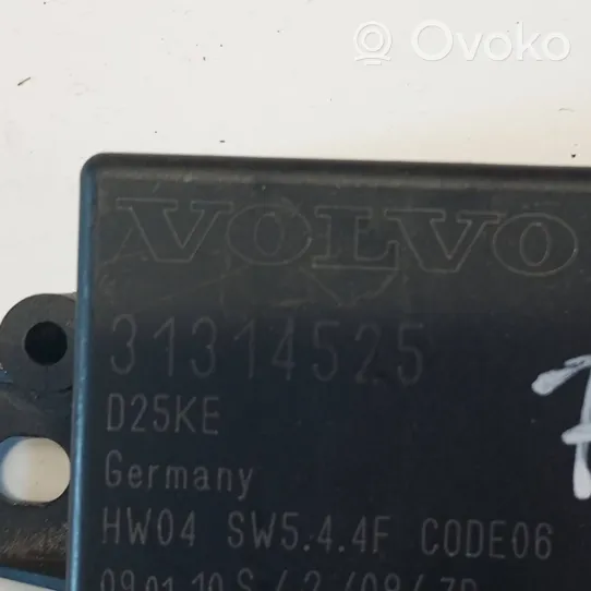 Volvo S60 Parking PDC control unit/module 31314525