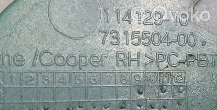 Mini One - Cooper F56 F55 Cache crochet de remorquage arrière 7315504