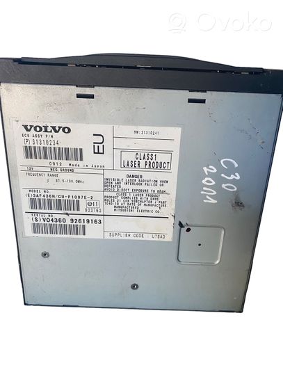 Volvo C30 Navigaatioyksikkö CD/DVD-soitin 31310234