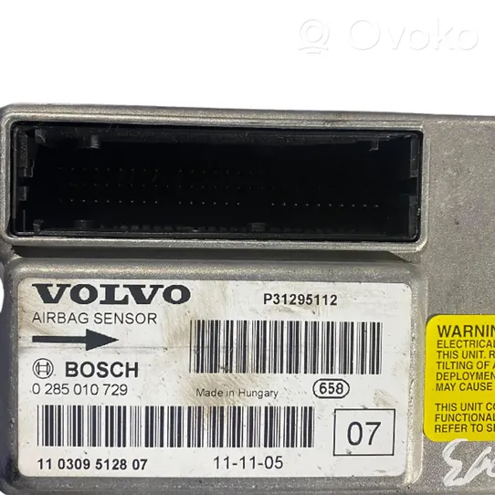 Volvo XC90 Sterownik / Moduł Airbag P31295112