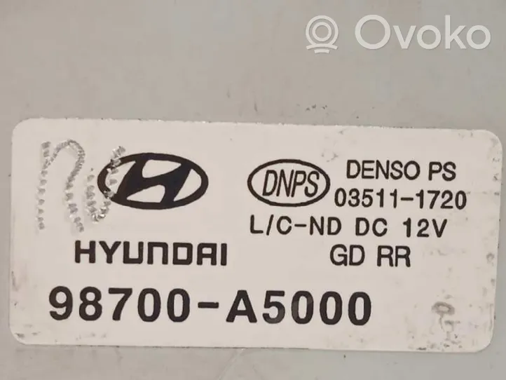 Hyundai i30 Moteur d'essuie-glace arrière 98700A5000