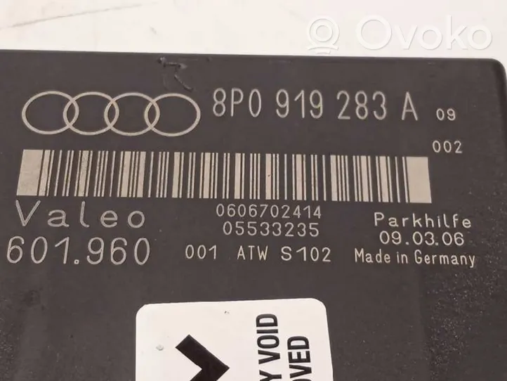 Audi A3 S3 8P Muut ohjainlaitteet/moduulit 8P0919283A