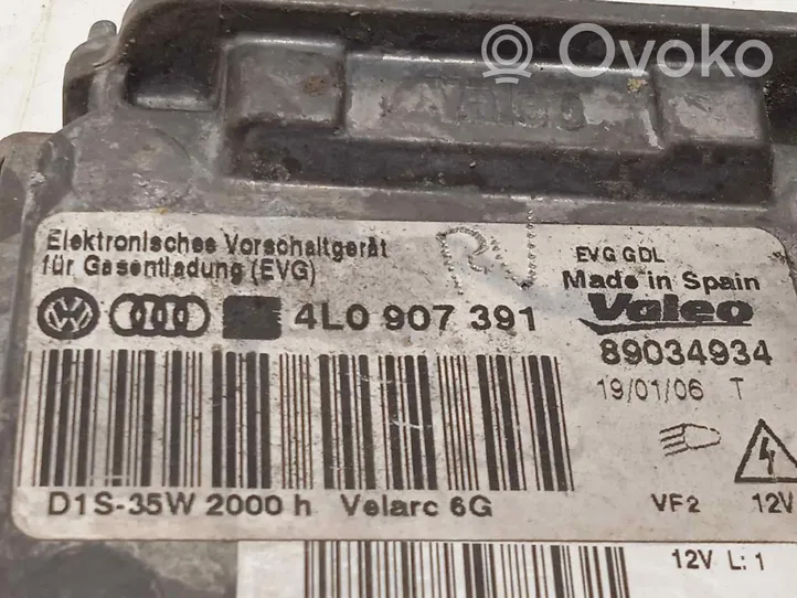Audi Q7 4L Ksenona vadības bloks 4L0907391