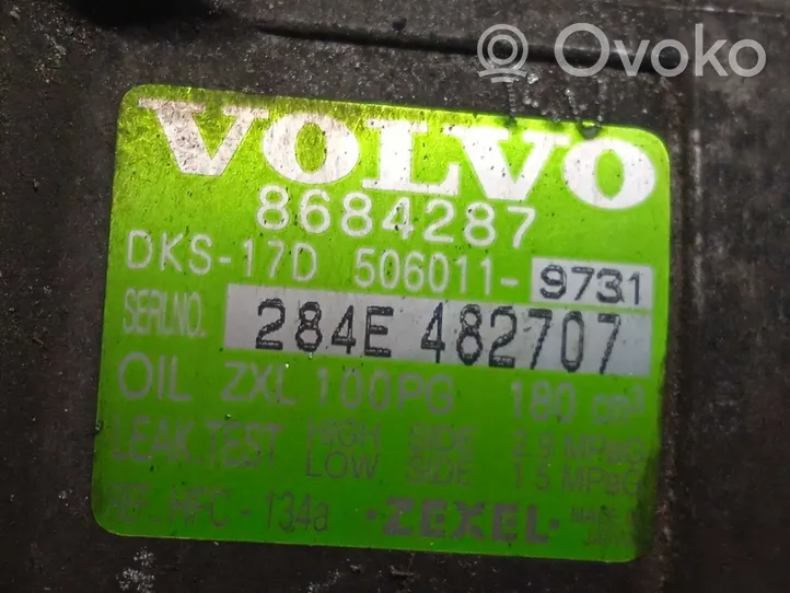 Volvo S60 Compressore aria condizionata (A/C) (pompa) 8684287