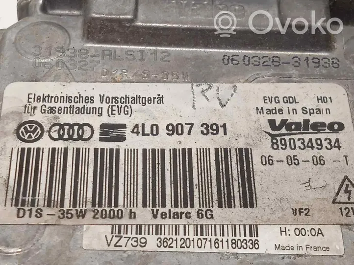 Audi Q7 4L Xenon-valojen ohjainlaite/moduuli 4L0907391