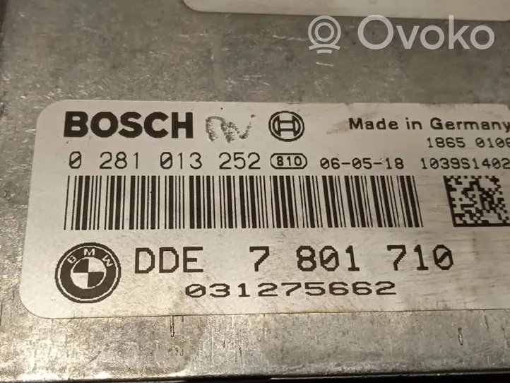 BMW 1 E81 E87 Sterownik / Moduł ECU 7801710