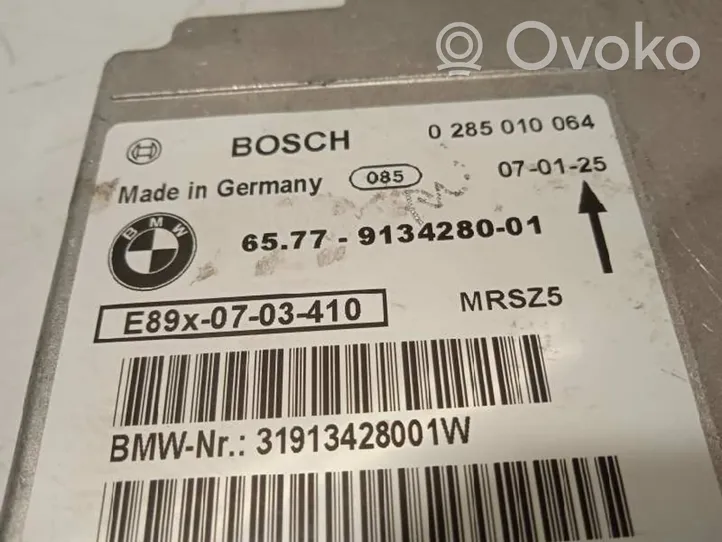 BMW 3 E90 E91 Sterownik / Moduł Airbag 65779134280