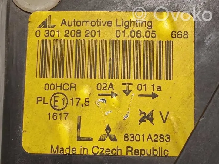 Mitsubishi Colt Faro delantero/faro principal 8301A283