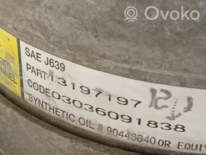 Opel Signum Compresor (bomba) del aire acondicionado (A/C)) 13197197