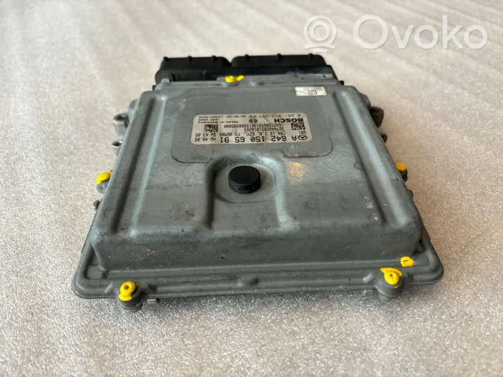 Mercedes-Benz ML W164 Unité de commande, module ECU de moteur A6421506591