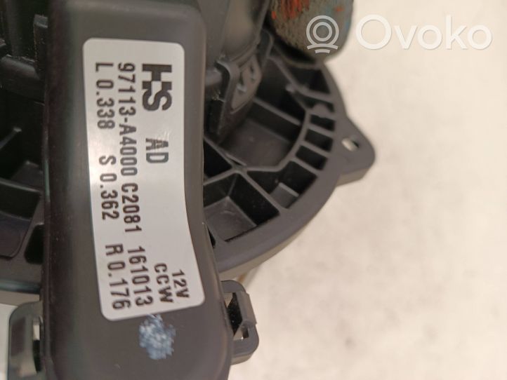 Hyundai i30 Ventola riscaldamento/ventilatore abitacolo 97113a4000