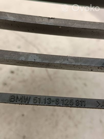 BMW 7 E38 Griglia superiore del radiatore paraurti anteriore 51138125811