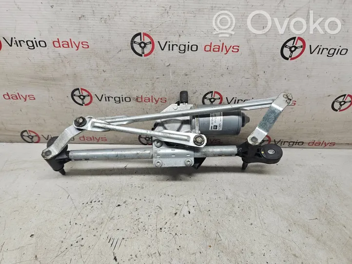 Opel Corsa E Front wiper linkage and motor 13432685