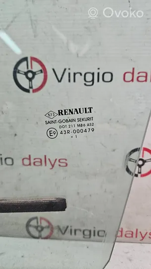 Renault Megane III Vetro del finestrino della portiera anteriore - quattro porte 43R000479