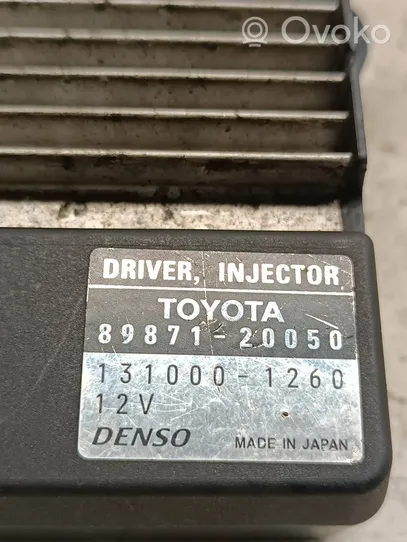 Toyota Corolla Verso AR10 Sterownik / Moduł wtrysków 8987120050