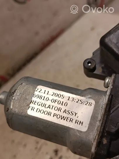 Toyota Corolla Verso AR10 Mécanisme de lève-vitre avec moteur 997250101