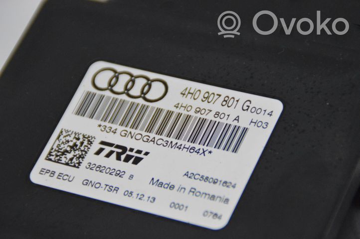 Audi A6 C7 Modulo di controllo del freno a mano 4H0907801G